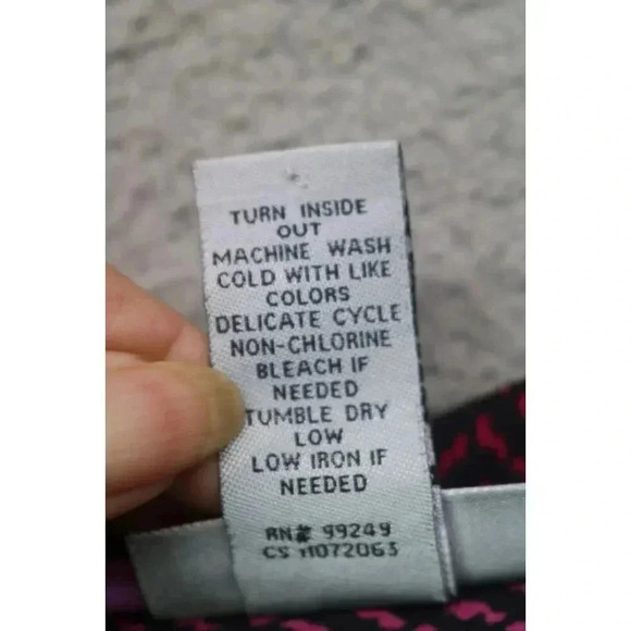 Catherine's Purple and Black Tunic-3/4 Sleeves-Size 2X-Lace-Herringbone - Picture 5 of 11